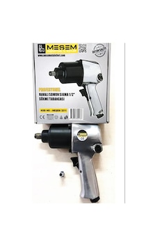 Profesyonel Havalı Somun Sıkma 1/2'' Sökme Tabancası Meşem 3211 Profesyonel Havalı Somun Sıkma 1/2'' Sökme Tabancası Meşem 3211