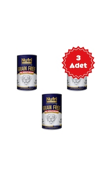 Nutri Canin Yaban Domuzlu Yetişkin Köpek Konservesi 400gr X 3 Adet Nutri Canin Yaban Domuzlu Yetişkin Köpek Konservesi 400gr X 3 Adet