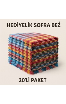 Sofra Bezi 20 Adet Çok Renkli Sofra Bezi 20 Adet Çok Renkli