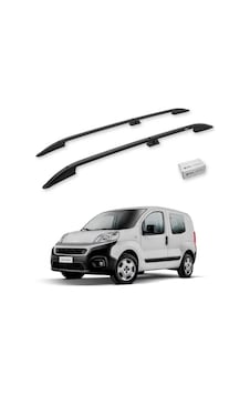 Turtle Fiat Fiorino 2008-2025 Tavan Çıtası Crown Siyah