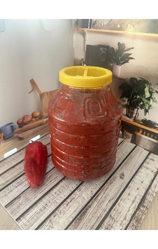 Tatlı Biber Salçası Köy Yapımı 10 Kg