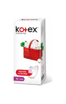 Kotex Anydays Uzun Günlük Ped 16'lı