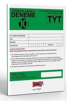 2022 Yargı Tyt Türkiye Geneli Deneme Sınavı 10 2022 Yargı Tyt Türkiye Geneli Deneme Sınavı 10