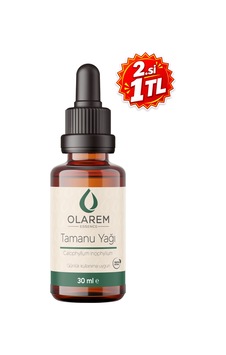 Olarem Essence Tamanu Yağı Calophyllum İnophyllum Soğuk Sıkım Sabit Yağ 30 Ml Damlalıklı Cam Şişe