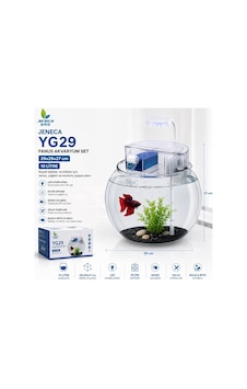 Jeneca Yg-29 Fanus Akvaryum Seti 29x29x27 Cm 10l Jeneca Yg-29 Fanus Akvaryum Seti 29x29x27 Cm 10l