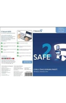 Yazilim Antivirus F-Secure Security 1 Kul. 2 Cihaz 1 Yıl