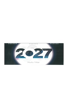Eko 2027 Spiralli Masa Takvimi 12x33 Dar Beyaz Eko 2027 Spiralli Masa Takvimi 12x33 Dar Beyaz