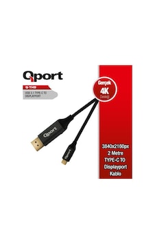 Q-Port Q-Thd 2M Type C =--Dp Çev.4K, 60Hz (Q-Thd)
