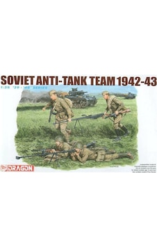 1/35 Sovyet Tanksavar Ekibi 1942-43 Asker Figür Maketi, Dragon 6049 1/35 Sovyet Tanksavar Ekibi 1942-43 Asker Figür Maketi, Dragon 6049