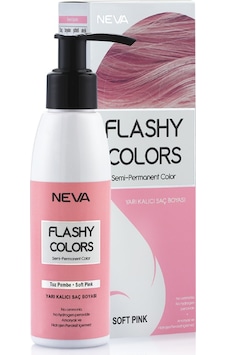 Neva Flashy Colors Yarı Kalıcı Saç Boyası 100 Ml Toz Pembe