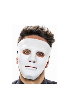 Beyaz - 645 - Renk Hip Hop Anonim Jabbawockeez Dans Maskesi - Ece-umay - 18x19 Cm Yetişkin Beyaz - 645 - Renk Hip Hop Anonim Jabbawockeez Dans Maskesi - Ece-umay - 18x19 Cm Yetişkin