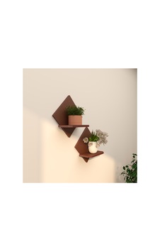 2'li Raf Çiçeklik Seti 34x34 Cm Kontrplak Duvar Rafı Beyaz, Ceviz, Doğal Ahşap, Siyah Ceviz 2'li Raf Çiçeklik Seti 34x34 Cm Kontrplak Duvar Rafı Beyaz, Ceviz, Doğal Ahşap, Siyah Ceviz