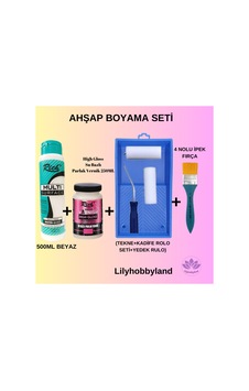 Ahşap Boyama Seti-beyaz - 691404027 Diğer