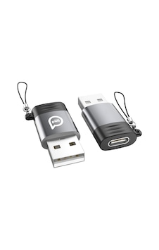 Piili Usb M - Type-c Jt206 Dönüştürücü Gri Piili Usb M - Type-c Jt206 Dönüştürücü Gri