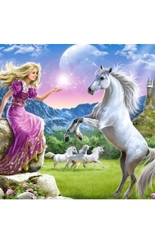 Castorland 180 Parça Unicorn Puzzle