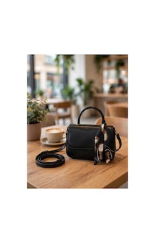 Names Bag Mini Sare Fular Detaylı Top Saplı Kadın El Ve Omuz Çantası - Günlük Siyah Siyah Names Bag Mini Sare Fular Detaylı Top Saplı Kadın El Ve Omuz Çantası - Günlük Siyah Siyah