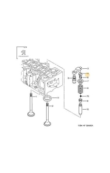 Kama Yuvası Pasif Peugeot 0951.33 Kama Yuvası Pasif Peugeot 0951.33