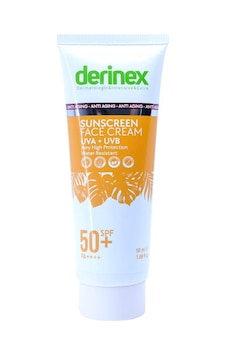 Derinex Spf 50+ Güneş Koruyucu Krem 50 Ml Derinex Spf 50+ Güneş Koruyucu Krem 50 Ml