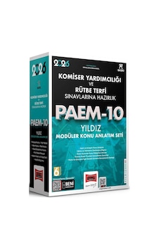Yargı 2026 Paem Komiser Yardımcılığı Ve Rütbe Terfi Sınavlarına Hazırlık Yıldız Modüler Konu Anlatım Seti Yargı 2026 Paem Komiser Yardımcılığı Ve Rütbe Terfi Sınavlarına Hazırlık Yıldız Modüler Konu Anlatım Seti