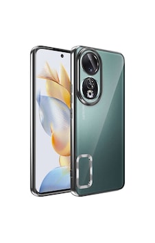 Honor 90 Kılıf Kamera Korumalı Logo Gösteren Zore Omega Kapak Siyah Honor 90 Kılıf Kamera Korumalı Logo Gösteren Zore Omega Kapak Siyah