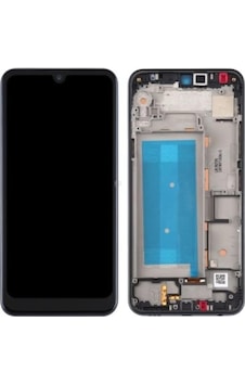 LG Uyumlu Q60 Lcd Ekran + Dokunmatik Çıtalı