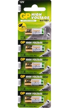 Gp 23/A 12V Alkalıne Pil 5 Li Paket Gp 23/A 12V Alkalıne Pil 5 Li Paket