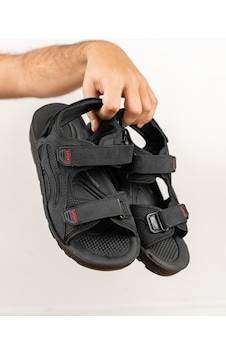 N Moda Ortopedik Anatomik Yumuşak Tabanlı Cırtlı Erkek Sandalet Erkek Terlik Siyah N Moda Ortopedik Anatomik Yumuşak Tabanlı Cırtlı Erkek Sandalet Erkek Terlik Siyah