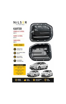 Toyota Corolla Karter 2002-2011 1.4 Dizel Yaris Auris Uyumlu