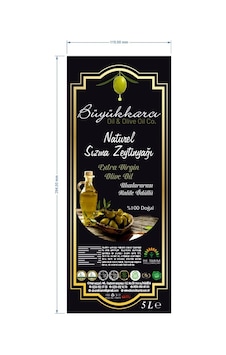 Büyükkarcı Naturel Sızma Zeytinyağı Teneke 5 L Büyükkarcı Naturel Sızma Zeytinyağı Teneke 5 L