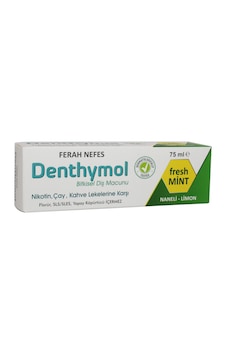 Denthymol Bitkisel Diş Macunu Ferah Nefes 75 ML