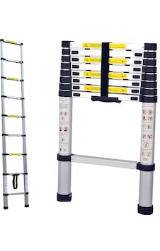 Tenttech 11 Basamaklı Teleskopik Merdiven 3.2 M Tenttech 11 Basamaklı Teleskopik Merdiven 3.2 M