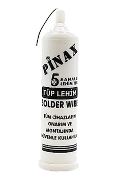 Soldex Pinax Tüp Lehim Teli 25 Gr 1.2mm Soldex Pinax Tüp Lehim Teli 25 Gr 1.2mm