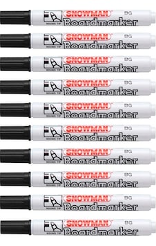 Snowman Bg-12 S Tahta Kalemi Siyah - 10 Adet Snowman Bg-12 S Tahta Kalemi Siyah - 10 Adet
