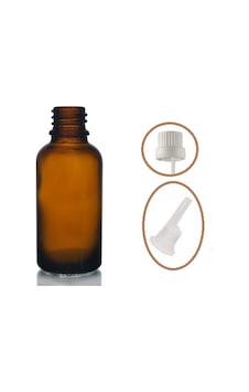 30ml Kahverengi Cam İçten Damlalıklı Şişe Beyaz Kapak, 24 Adet, Damlalıklı Şişe, Damlatmalı Şişe 30ml Kahverengi Cam İçten Damlalıklı Şişe Beyaz Kapak, 24 Adet, Damlalıklı Şişe, Damlatmalı Şişe