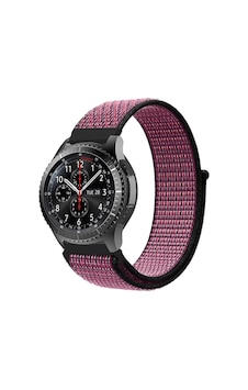 E2M Huawei Watch 20mm KRD-03 Hasır Bordo Kordon E2M Huawei Watch 20mm KRD-03 Hasır Bordo Kordon