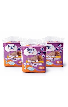 Goodlife Büyük Boy Köpek Çiş Pedi 60x90 Cm 30x3 Lü Paket Goodlife Büyük Boy Köpek Çiş Pedi 60x90 Cm 30x3 Lü Paket