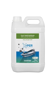X-per Marine - Cila İçeren Yıkama Şampuanı Bixy Bright 215 5 L : Wax Korumasını Sıyırmayan, Cila Etkili Profesyonel Tekne Şampuanı
