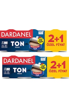 Dardanel Ayçiçek Yağlı Ton Balığı 3x140 G 2 Adet Dardanel Ayçiçek Yağlı Ton Balığı 3x140 G 2 Adet