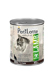 Pati Latte Kuzu Etli Konserve Yetişkin Kedi Maması 24 x 415 G Pati Latte Kuzu Etli Konserve Yetişkin Kedi Maması 24 x 415 G