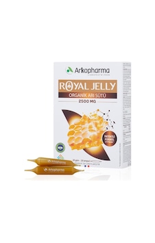 Arkopharma Royal Jelly Organik Arı Sütü 2500 Mg 20 Ampul Arkopharma Royal Jelly Organik Arı Sütü 2500 Mg 20 Ampul