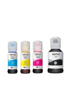 Inktex Epson Uyumlu 101 Mürekkep Kartuş Takımı L6270