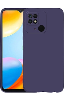 Xiaomi Redmi 10c Kılıf Zore Premier Silikon Kapak Lacivert Xiaomi Redmi 10c Kılıf Zore Premier Silikon Kapak Lacivert