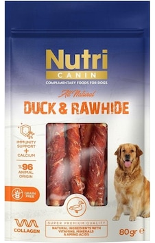 Nutri Canin Ördek Eti Sarılı Kemik Small Köpek Ödülü 80 G Nutri Canin Ördek Eti Sarılı Kemik Small Köpek Ödülü 80 G