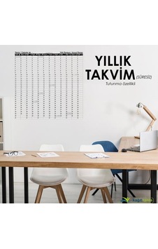 Panda Kağıt Tahta 2020 Takvim Planlayıcı 120X100 PAN 758