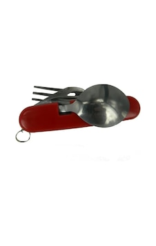 K 524 Rd Çok Amaçlı Çakı Çatal, Kaşık, Bıçak 9cm - Plastik Gövd K 524 Rd Çok Amaçlı Çakı Çatal, Kaşık, Bıçak 9cm - Plastik Gövd