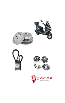 Rks Newlight 125 Pro Ön Arka Varyatör Kayış Komple Set