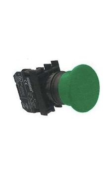 Emas B100my ,kontak-1a Yaşil Mantar Yaylı M22 Buton Emas B100my ,kontak-1a Yaşil Mantar Yaylı M22 Buton
