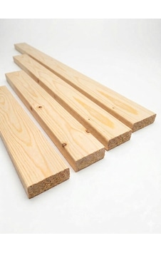 Silinmiş Ahşap Kereste Ladin 3.5x8.2x175 Cm Hobi Çıtası Silinmiş Ahşap Kereste Ladin 3.5x8.2x175 Cm Hobi Çıtası