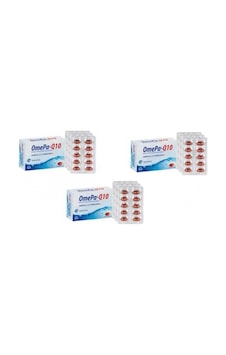 Omepa-Q10 Omega3 Ubiquinol 30 Kapsül 3 Lü Paket