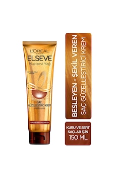 Elseve Mucizevi Yağ Kuru Saçlar için Güzelleştirici Bakım Kremi 150 ML Elseve Mucizevi Yağ Kuru Saçlar için Güzelleştirici Bakım Kremi 150 ML